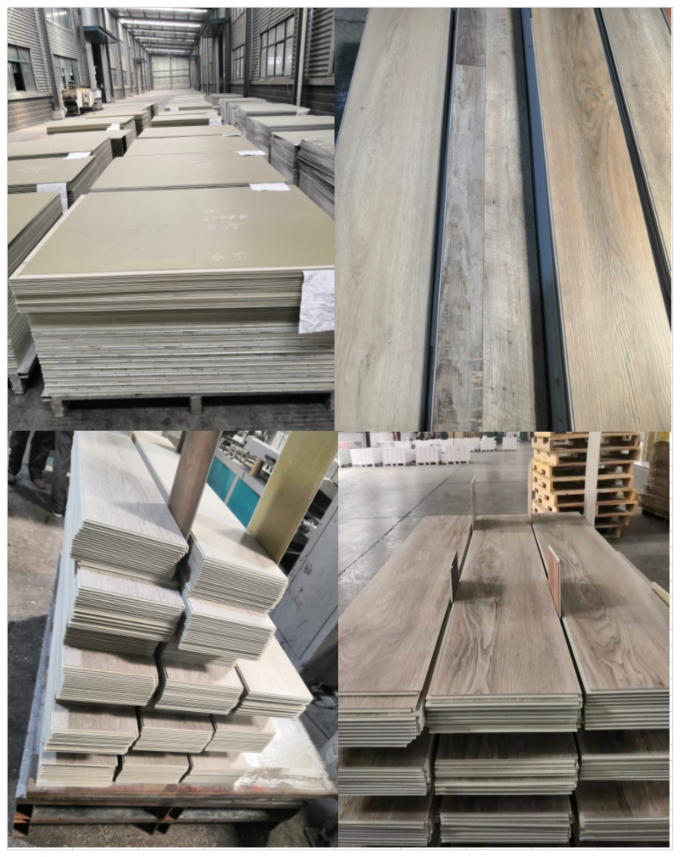 девственница 100% настила винила щелчка 1220mmx230mm Unilin 6
